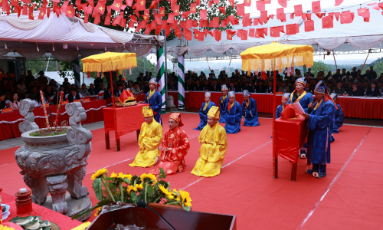  Bắc Ninh: Khai hội đền Thần Nông xã Cẩm Lý